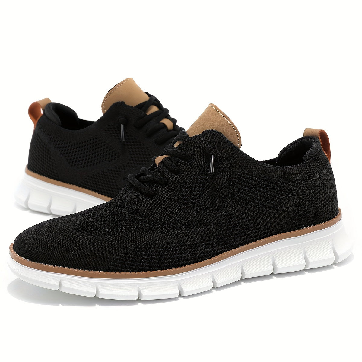 Men's Lace-up Sneakers - Athletic Shoes - Lightweight And Breathable